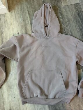 Comfort Oversized Pullover Hoodie - Dusty Mauve